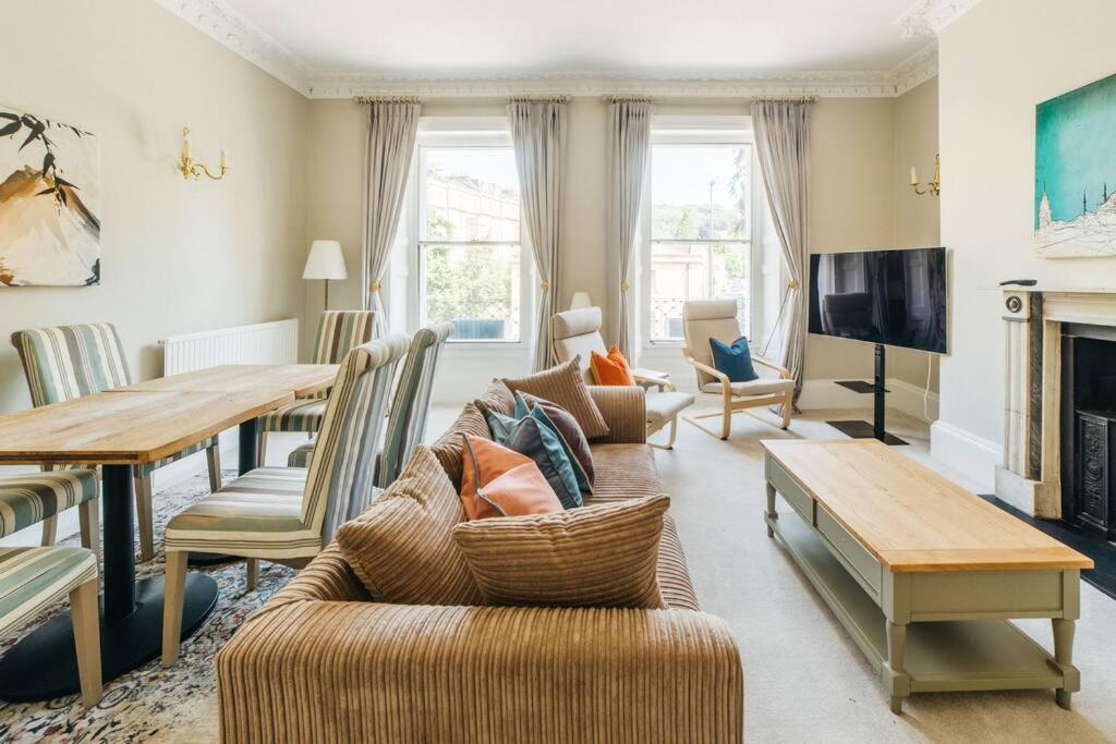 Luxury, Central, Sun-Filled 3 Bed Haven In 巴斯 外观 照片
